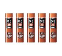 [C275-3B-5] Pentel Lot de 5 Etuis de 40 mines 0,5 mm AIN STEIN C275 dureté 3B