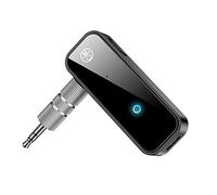 C28 Émetteur-récepteur Bluetooth 5.0, adaptateur audio Bluetooth 5.0 avec port de câble de 3,5 mm, faible latence, double connexion pour TV, système audio domestique, casque et haut-parleur