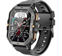 C28 Men's Smart Watch: With Bluetooth Calling 2.13 Inch Smartwatch, Spo2 Heart Rate Sleep Monitoring, Ip68 Waterproof 123+Sports Fitness Smartwatch For Android Ios (Black)