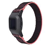 C2D JOY Bracelet de montre sport en maille compatible avec Garmin Vivofit Jr 3 - Bracelet de rechange avec crochet et étui - Taille M, M, Nylon, Agate