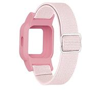 C2D JOY Bracelet de rechange élastique compatible avec Garmin Vivofit Jr 3 avec étui - Taille M