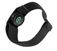 C2D JOY Bracelet élastique en nylon avec fermeture rapide compatible avec Polar OH1/OH1+/Verity Sense Heart Bracelet de rechange XXL Noir