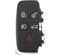 C2d4949 5 Button Smart Remote Key Case Compatible With Jaguar Xe Xf Xj Key Case Replacement Key Shell For Car Remote Control