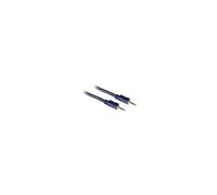 C2G 0.5m Velocity 3.5mm Stereo Audio Cable M/M câble audio 0,5 m 3,5mm Noir