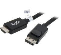10ft DisplayPort to HDMI Cable - DP to HDMI Adapter Cable - M/M - Câble DisplayPort - DisplayPort (M) pour HDMI (M) - 3.048 m - noir
