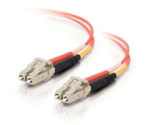 C2G 10m LC/LC LSZH Duplex 50/125 Multimode Fibre Patch Cable câble InfiniBand et à fibres optiques Orange
