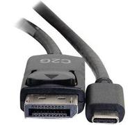 C2G 12ft USB C to DisplayPort Cable - 4K - Black - M/M - Adaptateur vidéo externe - USB-C - DisplayPort - noir G