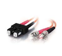 C2G 15m SC/ST câble de fibre optique Orange