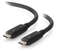 C2G 2 m Thunderbolt 3 20 Gbit/s Noir Noir G