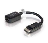C2G 20cm DisplayPort M / HDMI F 0,2 m Noir
