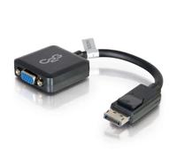 C2G 20cm DisplayPort M / VGA F 0,2 m VGA (D-Sub) Noir