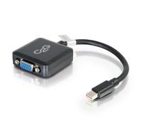 20cm Mini DisplayPort M to VGA F BLK
