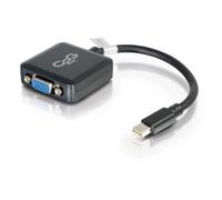 C2G 20cm Mini DisplayPort M / VGA F 0,2 m VGA (D-Sub) Noir