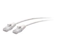 C2G 25ft (7.6m) Cat6a Snagless Unshielded (UTP) Slim Ethernet Network Patch Cable - White - Cordon de raccordement - RJ-45 (M) pour RJ-45 (M) - 7.6 m - 4.8 mm - UTP - CAT 6a - moulé, sans crochet...