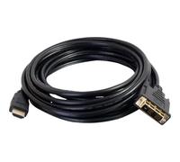 C2G 2m HDMI to DVI Adapter Cable - DVI-D Digital Video Cable - Câble adaptateur - liaison simple - DVI-D mâle pour HDMI mâle - 2 m - double blindage - noir