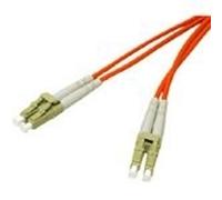 C2G 2m LC/LC LSZH Duplex 62.5/125 Multimode Fibre Patch Cable câble de fibre optique Orange