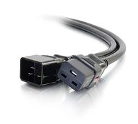 C2G 3 m, C20/c19 3 m C20 Coupler C19 Coupler Noir - Câble (C20/c19, mâle/Femelle, C20 Coupler, C19 Coupler, Droit, Droit, Noir)