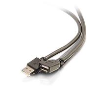 C2G 39936 Câble d'extension USB Actif - câble USB 2.0 A mâle vers A Femelle, Plenum CMP-Rated (75 Pieds, 22.86 metres), Blanc