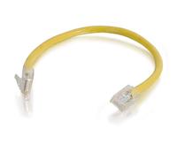 C2G 3M Cat5e Ethernet RJ45 High Speed Network Cable, LAN Lead YELLOW Cat5e PVC U