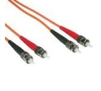 C2G 3m ST/ST LSZH Duplex 62.5/125 Multimode Fibre Patch Cable câble de réseau Orange