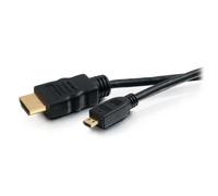 6ft HDMI to Micro HDMI Cable with Ethernet - High Speed HDMI Cable - Câble HDMI avec Ethernet - 19 pin micro HDMI Type D mâle pour HDMI mâle - 1.83 m