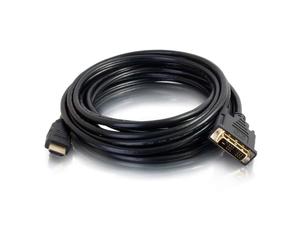 C2G 42514 câble vidéo et adaptateur 1 m HDMI DVI-D Noir