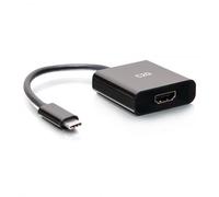 4K USB C to HDMI Adapter - 4K 60Hz - Adaptateur vidéo - 24 pin USB-C mâle pour HDMI femelle - noir - support 4K
