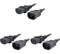 C2G Cordon d'extension d'alimentation PC 5 m (IEC320 C13 à C14, AWG 18, 250 V 10 A) - 88506
