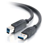 C2G 54175 câble USB USB 3.2 Gen 1 (3.1 Gen 1) 3,05 m USB A USB B Noir