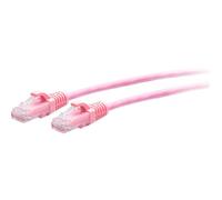 C2G 5ft (1.5m) Cat6a Snagless Unshielded (UTP) Slim Ethernet Network Patch Cable - Pink - Cordon de raccordement - RJ-45 (M) pour RJ-45 (M) - 1.5 m - 4.8 mm - UTP - CAT 6a - moulé, sans crochet -...