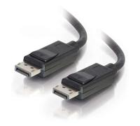 C2G 5m DisplayPort Cable with Latches 4K - 8K UHD M/M - Black Noir