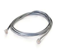 C2G 5m RJ11 6P4C Straight Modular Cable