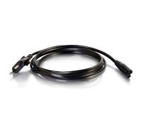 C2G 80617 câble électrique Noir 2 m CEE7/7 Coupleur C7