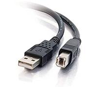 C2G 81566 2m USB 2.0 A/B Cable - Black 2M Black