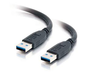 C2G 81678 câble USB USB 3.2 Gen 1 (3.1 Gen 1) 2 m USB A Noir