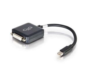 C2G 84311 câble vidéo et adaptateur 0,2 m Mini DisplayPort DVI-D Noir