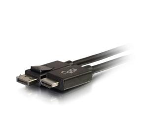 C2G 84325, 1 m, DisplayPort, HDMI, Mâle, Mâle, Noir