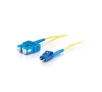C2G 85589 câble InfiniBand et à fibres optiques 5 m LC SC OFNR Jaune