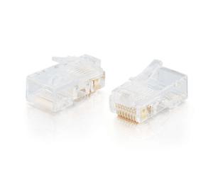 C2G 88121 connecteur de fils RJ-45 Blanc
