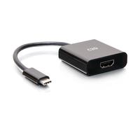 C2G Adaptateur-convertisseur USB-C vers HDMI- 4K 60 Hz, 0,15 m, USB Type-C, HDMI, Mâle, Femelle, Droit C2G54459