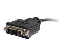 C2G - Adaptateur HDMI vers DVI-D - Convertisseur Single Link M/F - Full HD 1080p - Noir