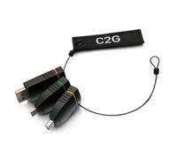 Universal Adapter Ring with Color Coded Connectors - Kit d'adaptateur vidéo / audio - noir - support 4K