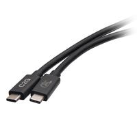 C2G C2G54552 câble USB USB4 Gen 2x2 1 m USB C Noir