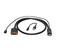 C2G Câble Adaptateur vidéo Actif HDMI [R] vers VGA 1080p Compatible avec Ordinateur, Ordinateur de Bureau, Ordinateur Portable, PC, Moniteur, projecteur, HDTV, Xbox et Plus 3 m