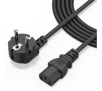C2G Câble d'alimentation de 1,5M (IEC320C13 à CEE 7/7 Schuko) 6 pi Convient pour PC, Moniteurs, Appareils électroménagers. Cordon d'alimentation (1)