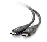 C2G Câble d'alimentation et de transfert de données USB-C vers USB-C 5 A pour Galaxy S9/8+, MacBook Pro, iPad Pro, Google Pixel, Chromebook, Nexus, Huawei, Switch et plus encore 1,8 m