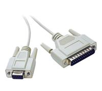 C2G - Câble de modem nul - DB-25 (M) pour DB-9 (F) - 50 cm