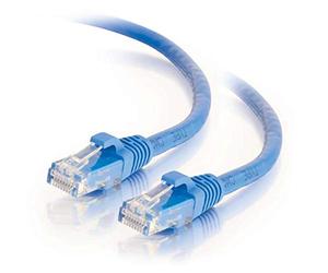 C2G Câble de raccordement pour réseau Cat6A UTP LSZH de 1,5 m - Bleu - Câbles de réseau (1,5 m, Cat6a, U/UTP (UTP), RJ-45, RJ-45, Bleu)