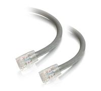 C2G Câble de raccordement réseau Cat5e avec Gaine Non blindé (UTP) de 0,3 m - Gris