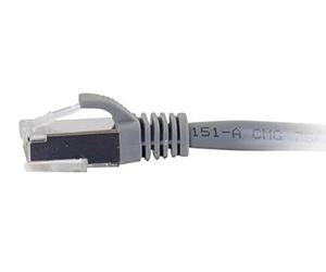 C2G Câble de raccordement réseau Cat6a Booted Shielded (SSTP) - Câble Patch - RJ-45 (M) jusqu'à RJ-45 (M) - 10 m - Câble SSTP - Cat 6a